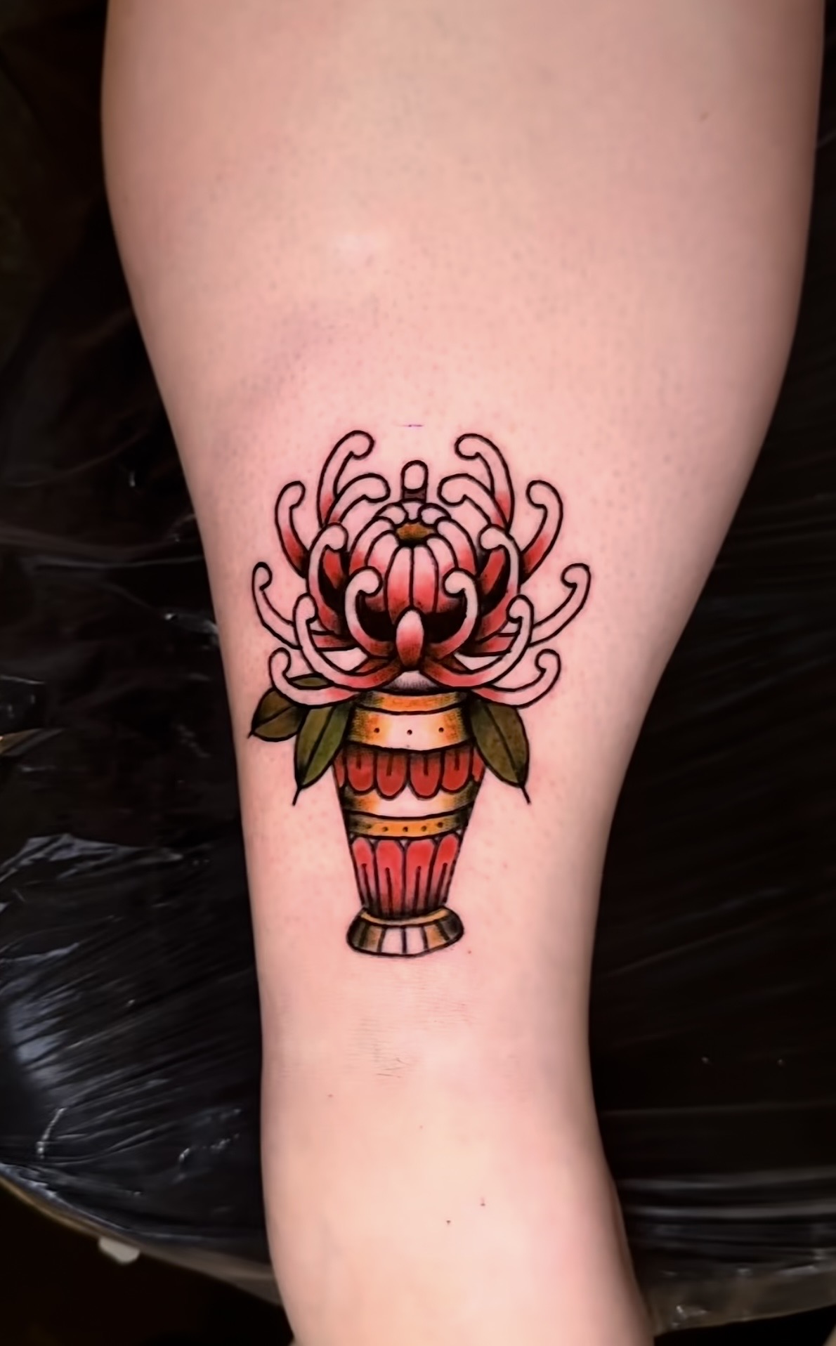 Tattoo work at Iron Maiden Tattoo